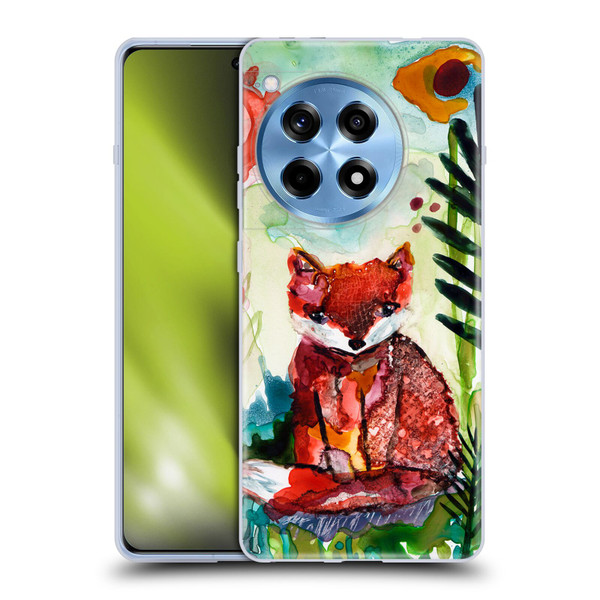 Wyanne Animals Baby Fox In The Garden Soft Gel Case for OnePlus 12R