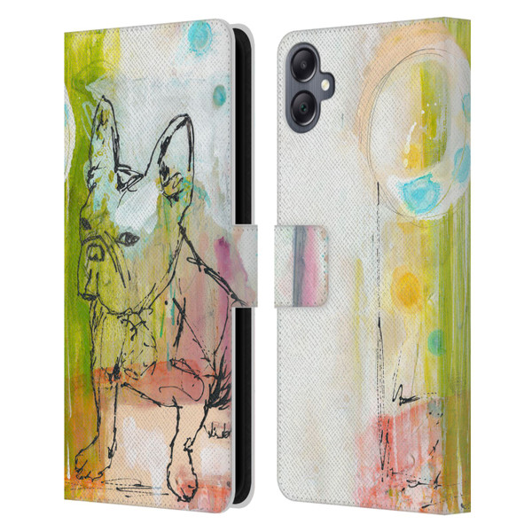 Wyanne Animals Attitude Leather Book Wallet Case Cover For Samsung Galaxy A05