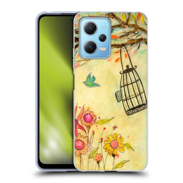 Wyanne Birds Free To Be Soft Gel Case for Xiaomi Redmi Note 12 5G