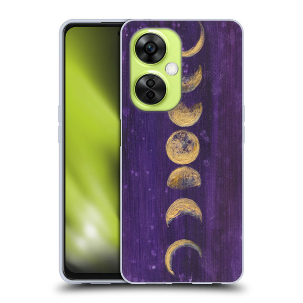 Mai Autumn Space And Sky Moon Phases Soft Gel Case for OnePlus Nord CE 3 Lite 5G