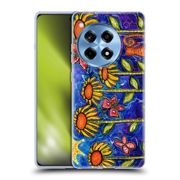 Wyanne Nature 2 Sundown Sunflowers Soft Gel Case for OnePlus 12R