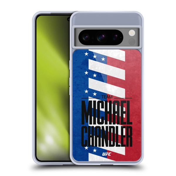 UFC Fighter Team Michael Chandler Flag Soft Gel Case for Google Pixel 8 Pro