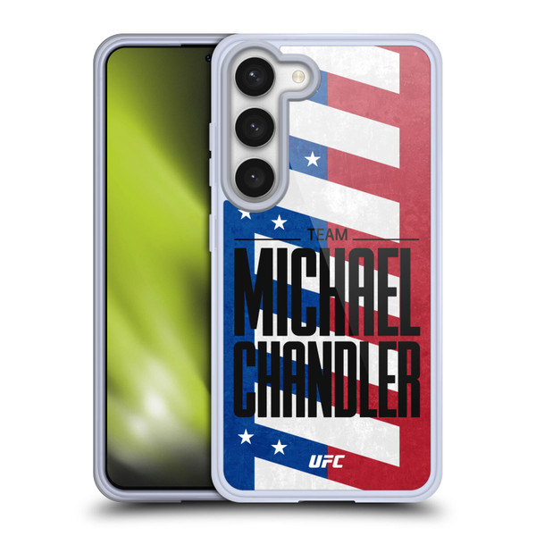 UFC Fighter Team Michael Chandler Flag Soft Gel Case for Samsung Galaxy S23 5G