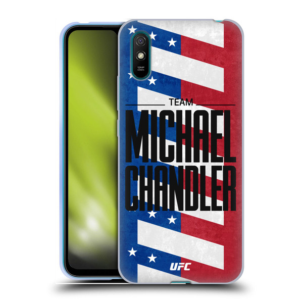 UFC Fighter Team Michael Chandler Flag Soft Gel Case for Xiaomi Redmi 9A / Redmi 9AT