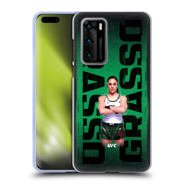 UFC Alexa Grasso Posterized Soft Gel Case for Huawei P40 5G