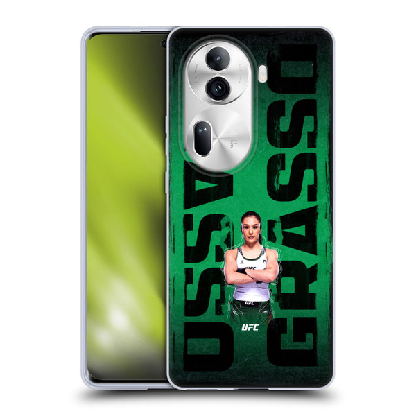 UFC Alexa Grasso Posterized Soft Gel Case for OPPO Reno11 Pro