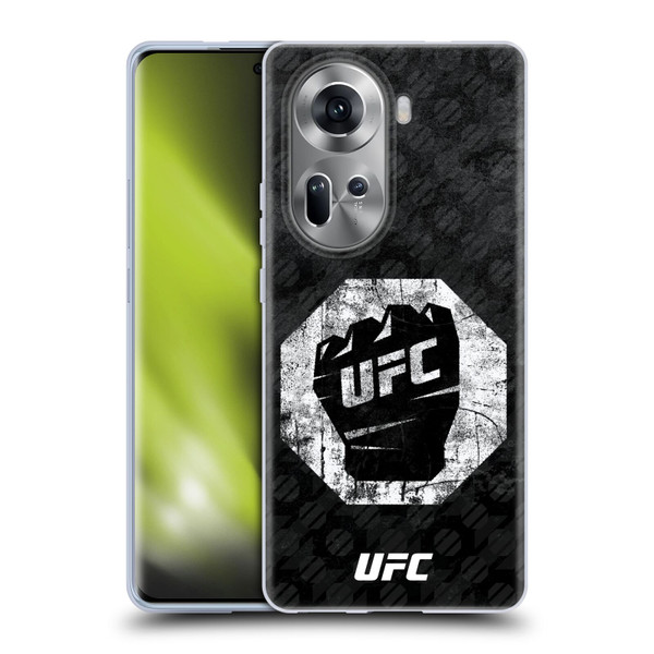 UFC Logo Glove Icon Soft Gel Case for OPPO Reno11