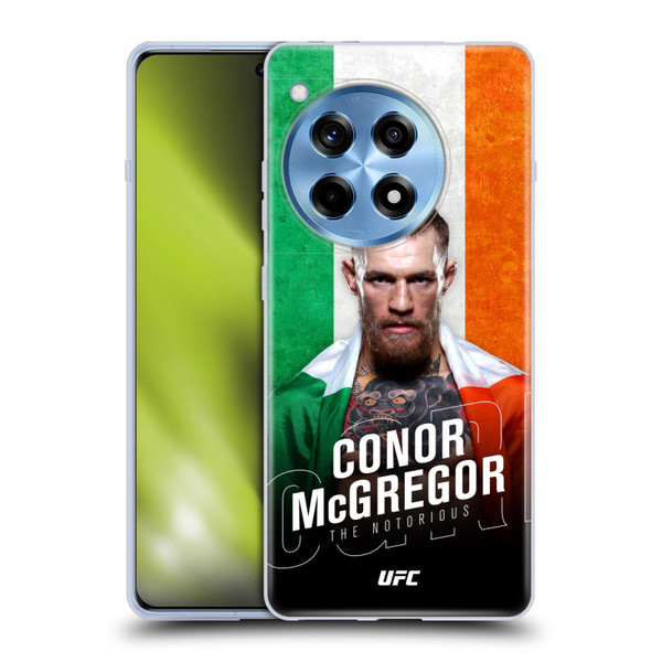 UFC Conor McGregor Ireland Flag Soft Gel Case for OnePlus 12R