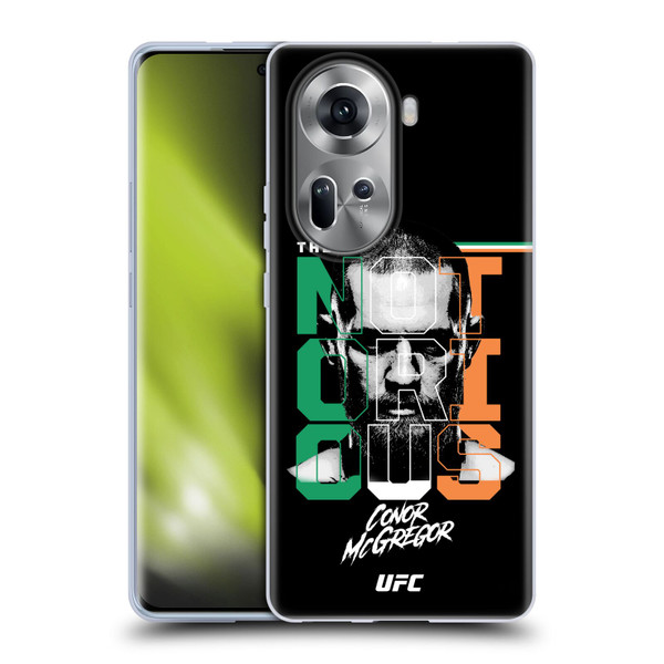 UFC Conor McGregor The Notorious Soft Gel Case for OPPO Reno11