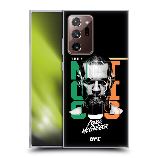 UFC Conor McGregor The Notorious Soft Gel Case for Samsung Galaxy Note20 Ultra / 5G