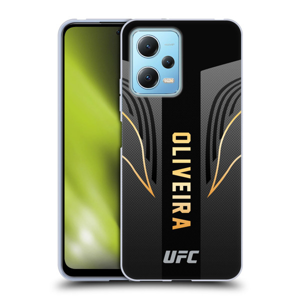 UFC Charles Oliveira Fighter Kit Soft Gel Case for Xiaomi Redmi Note 12 5G