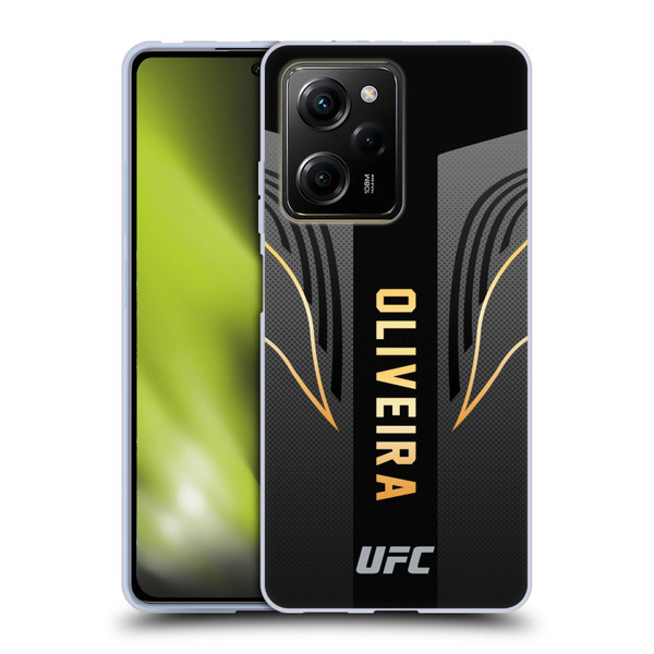 UFC Charles Oliveira Fighter Kit Soft Gel Case for Xiaomi Redmi Note 12 Pro 5G