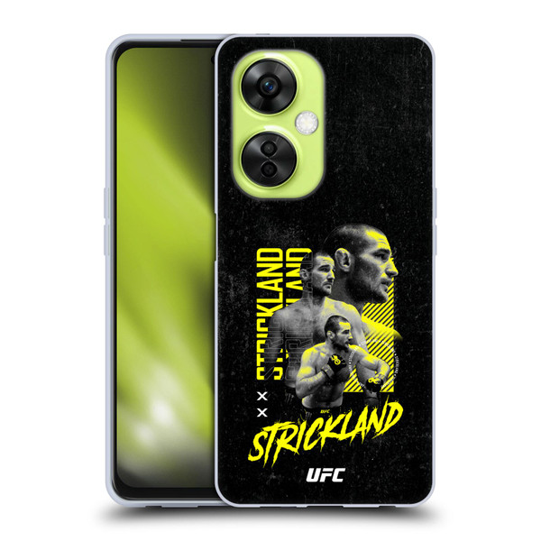 UFC Sean Strickland Posterized Soft Gel Case for OnePlus Nord CE 3 Lite 5G