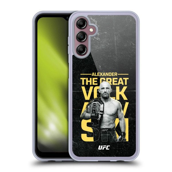 UFC Alexander Volkanovski Champion Soft Gel Case for Samsung Galaxy A14 5G
