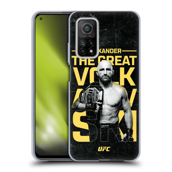 UFC Alexander Volkanovski Champion Soft Gel Case for Xiaomi Mi 10T 5G