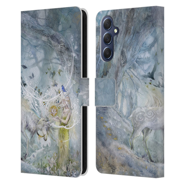 Stephanie Law Stag Sonata Cycle Resonance Leather Book Wallet Case Cover For Samsung Galaxy M54 5G