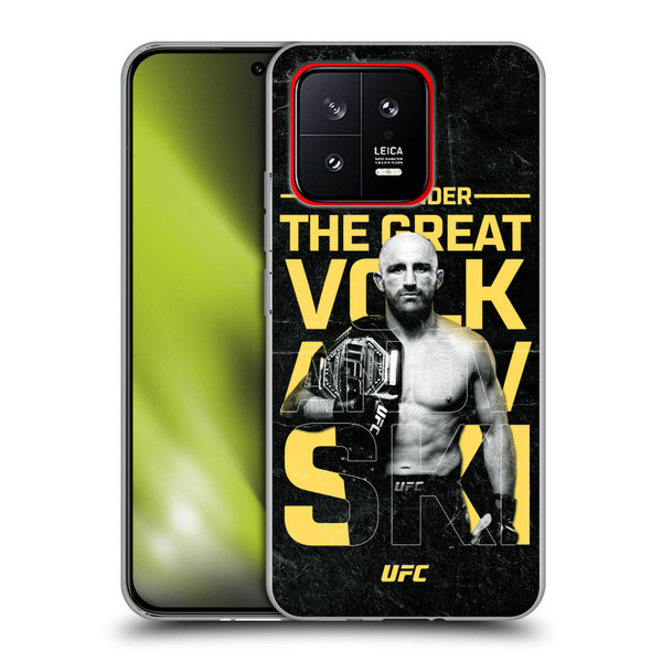 UFC Alexander Volkanovski Champion Soft Gel Case for Xiaomi 13 5G
