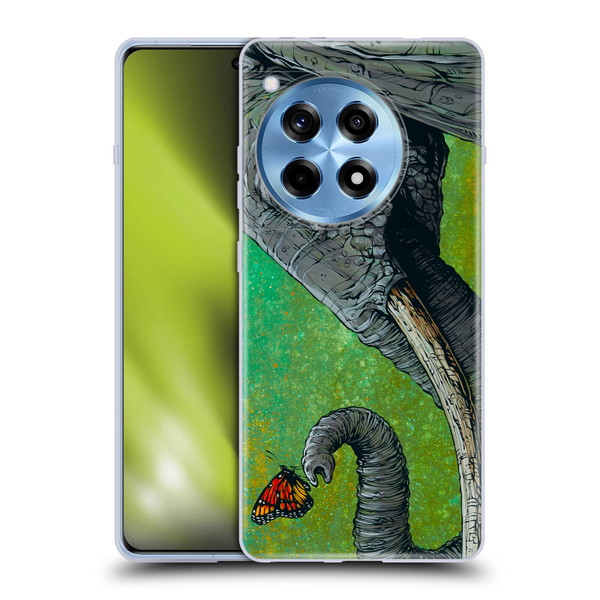 David Lozeau Colourful Grunge The Elephant Soft Gel Case for OnePlus 12R