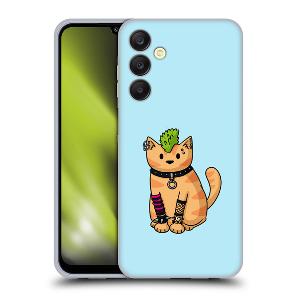 Beth Wilson Doodlecats Punk 2 Soft Gel Case for Samsung Galaxy A25 5G