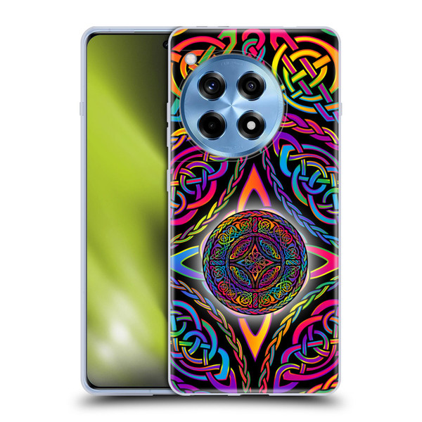 Beth Wilson Rainbow Celtic Knots Shield Soft Gel Case for OnePlus 12R