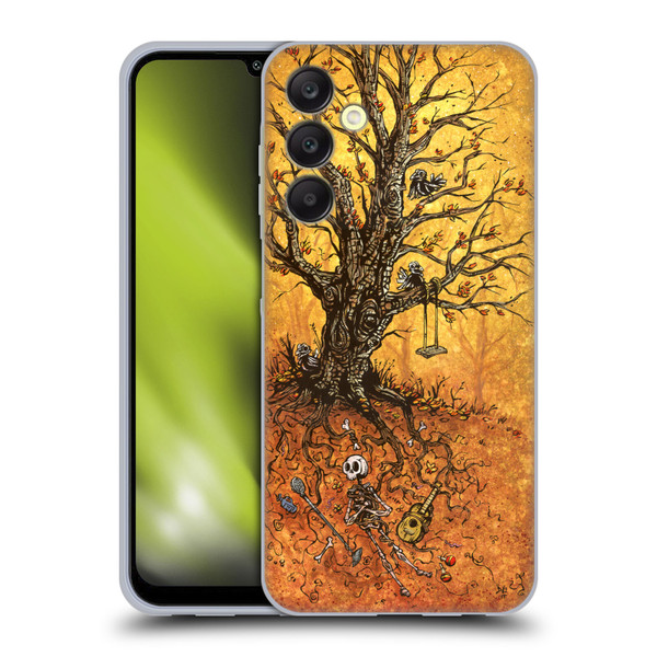 David Lozeau Colourful Art Tree Of Life Soft Gel Case for Samsung Galaxy A25 5G