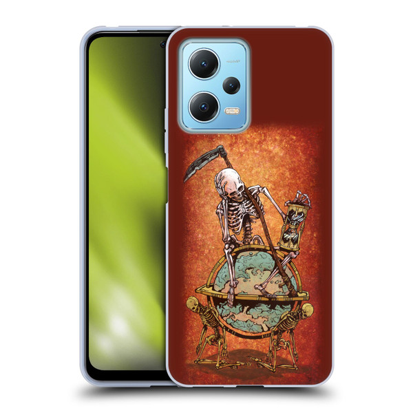 David Lozeau Colourful Art Memento Mori Soft Gel Case for Xiaomi Redmi Note 12 5G