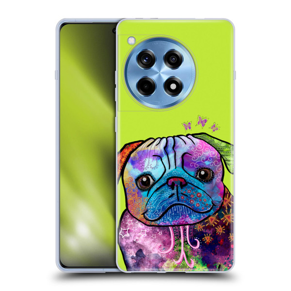 Duirwaigh Animals Pug Dog Soft Gel Case for OnePlus 12R