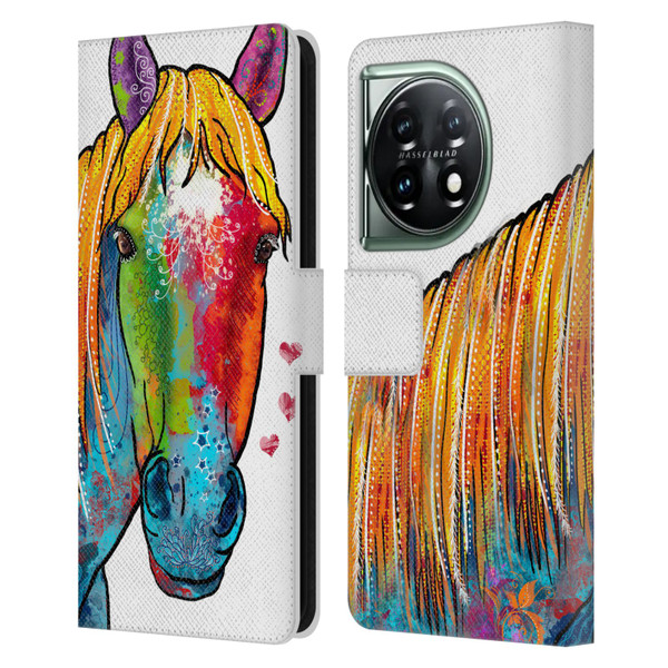 Duirwaigh Animals Horse Leather Book Wallet Case Cover For OnePlus 11 5G