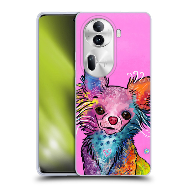 Duirwaigh Animals Chihuahua Dog Soft Gel Case for OPPO Reno11 Pro