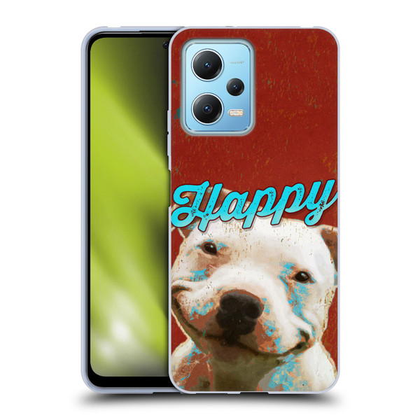 Duirwaigh Animals Pitbull Dog Soft Gel Case for Xiaomi Redmi Note 12 5G