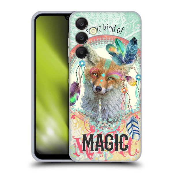 Duirwaigh Boho Animals Fox Soft Gel Case for Samsung Galaxy A25 5G