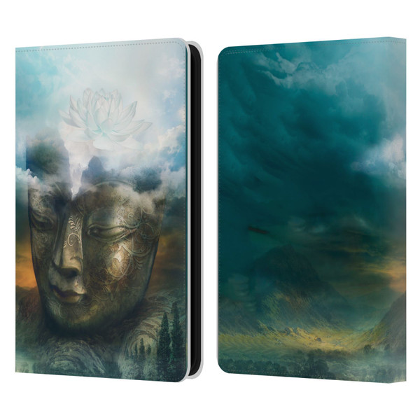 Duirwaigh God Buddha Leather Book Wallet Case Cover For Amazon Kindle 11th Gen 6in 2022