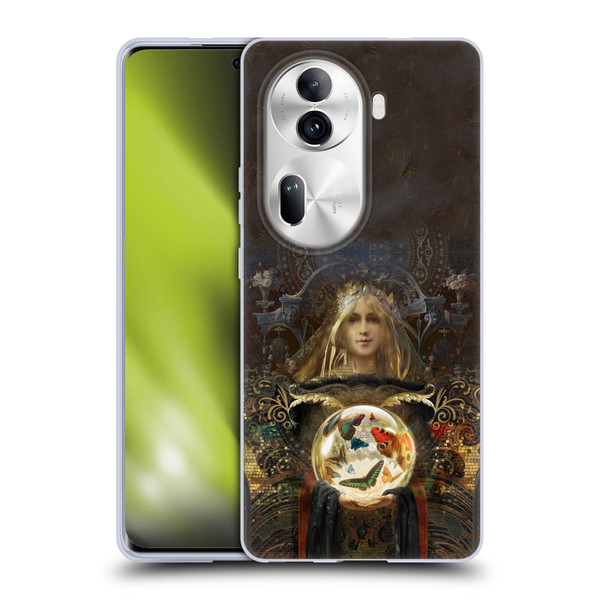 Duirwaigh God Butterfly Soft Gel Case for OPPO Reno11 Pro