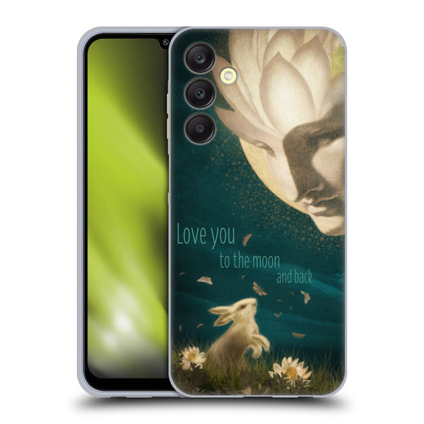 Duirwaigh God Moon Soft Gel Case for Samsung Galaxy A25 5G