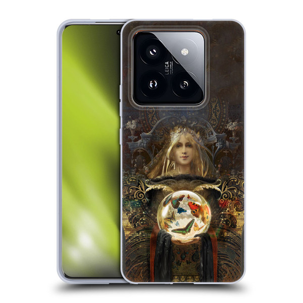 Duirwaigh God Butterfly Soft Gel Case for Xiaomi 14 Pro