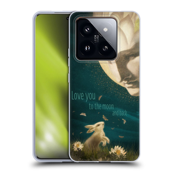 Duirwaigh God Moon Soft Gel Case for Xiaomi 14 Pro