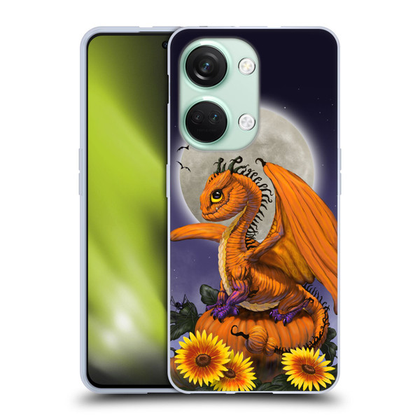 Stanley Morrison Dragons 3 Halloween Pumpkin Soft Gel Case for OnePlus Nord 3 5G