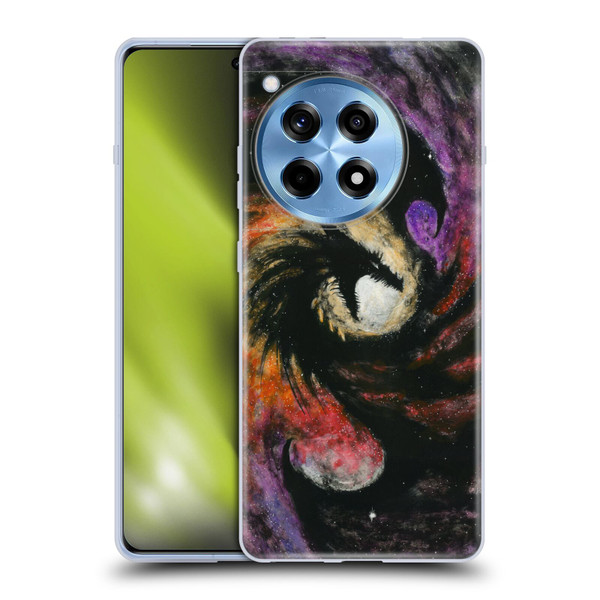 Stanley Morrison Dragons 3 Swirling Starry Galaxy Soft Gel Case for OnePlus 12R