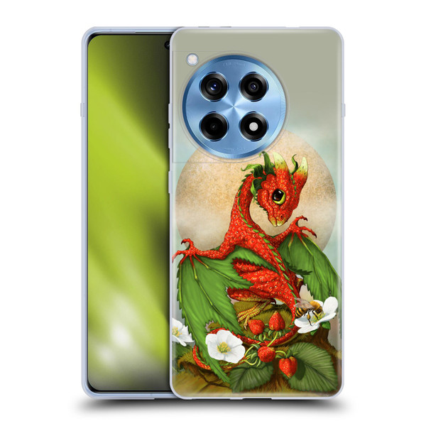 Stanley Morrison Dragons 3 Strawberry Garden Soft Gel Case for OnePlus 12R