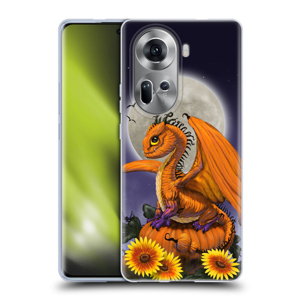Stanley Morrison Dragons 3 Halloween Pumpkin Soft Gel Case for OPPO Reno11