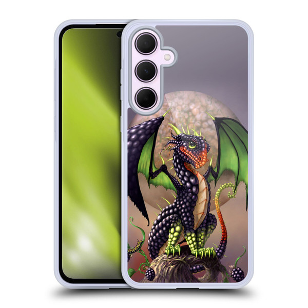 Stanley Morrison Dragons 3 Berry Garden Soft Gel Case for Samsung Galaxy A35 5G
