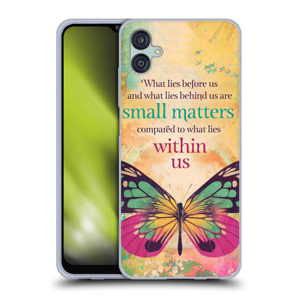 Duirwaigh Insects Butterfly 2 Soft Gel Case for Samsung Galaxy M04 5G / A04e