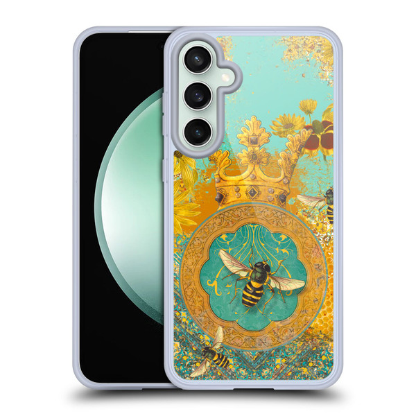 Duirwaigh Insects Bee Soft Gel Case for Samsung Galaxy S23 FE 5G