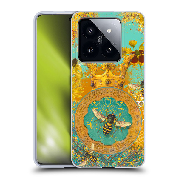 Duirwaigh Insects Bee Soft Gel Case for Xiaomi 14 Pro