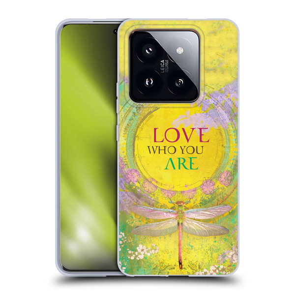 Duirwaigh Insects Dragonfly 3 Soft Gel Case for Xiaomi 14 Pro