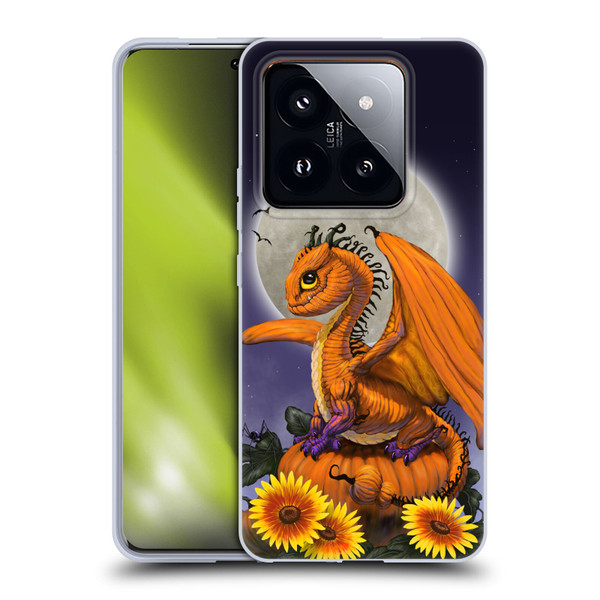 Stanley Morrison Dragons 3 Halloween Pumpkin Soft Gel Case for Xiaomi 14 Pro