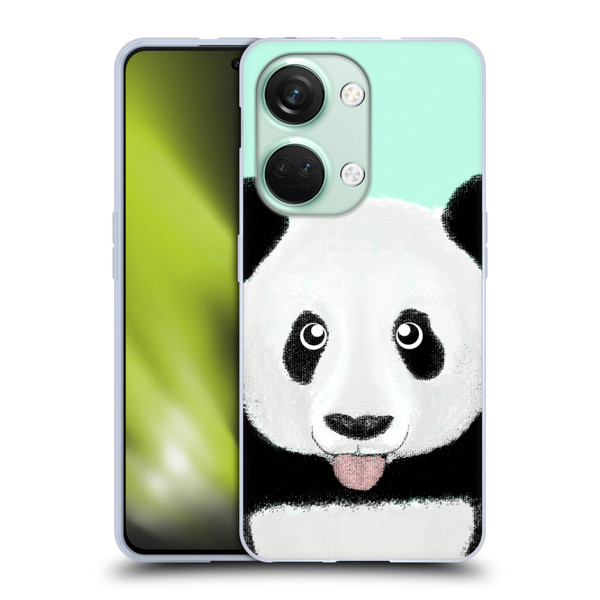 Barruf Animals The Cute Panda Soft Gel Case for OnePlus Nord 3 5G