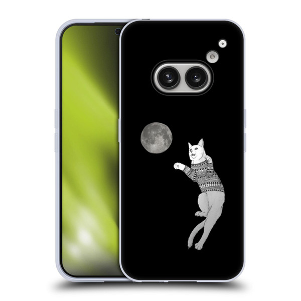 Barruf Animals Cat-ch The Moon Soft Gel Case for Nothing Phone (2a)
