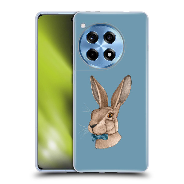 Barruf Animals Hare Soft Gel Case for OnePlus 12R
