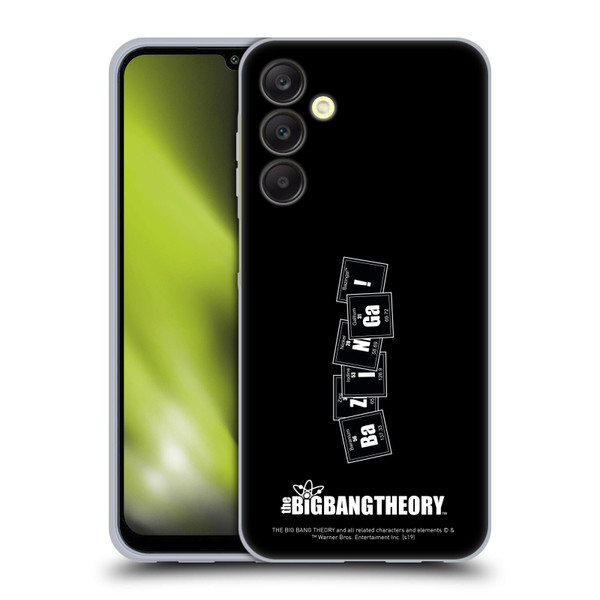 The Big Bang Theory Bazinga Elements Soft Gel Case for Samsung Galaxy A25 5G